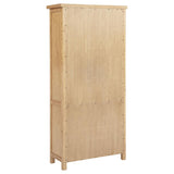 Vermes 72-inch 2-door Home Office Cabinet Bookcase Light Ash | Beige | Light Ash | 802063
