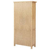 Vermes 72-inch 2-door Home Office Cabinet Bookcase Light Ash | Beige | Light Ash | 802063
