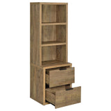 Westpark 3-piece Wall Unit Bookcase Set with USB Mango | King | Brown | Mango | 802693-S3