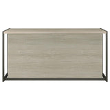 Loomis 60-inch 4-drawer Computer Desk Whitewashed Grey | Grey | White Washed Grey | 805881