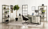 Loomis 72-inch 4-shelf Bookshelf Whitewashed Grey | Grey | White Washed Grey | 805883