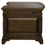 Hartshill 72-inch 7-drawer Executive Desk Burnished Oak | Brown | Burnished Oak | 881281