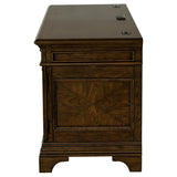 Hartshill 66-inch 5-drawer Credenza Office Desk Burnish Oak | Brown | Burnished Oak | 881282