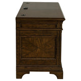 Hartshill 66-inch 5-drawer Credenza Office Desk Burnish Oak | Brown | Burnished Oak | 881282