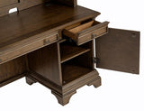 Hartshill 66-inch 5-drawer Credenza Office Desk Burnish Oak | Brown | Burnished Oak | 881282