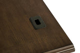 Hartshill 66-inch 5-drawer Credenza Office Desk Burnish Oak | Brown | Burnished Oak | 881282