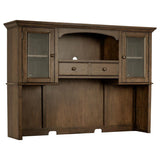 Hartshill 2-door Hutch with Shelves Burnished Oak | 881283H