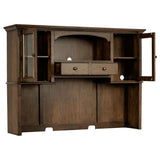 Hartshill 2-door Hutch with Shelves Burnished Oak | Brown | Burnished Oak | 881283H