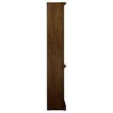 Hartshill 78-inch 5-shelf Bookcase Burnished Oak | Brown | Burnished Oak | 881285