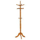 Achelle 11 Hook Freestanding Coat Rack Hanger Golden Brown | Brown | Golden Brown | 900759