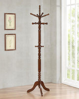 Achelle 11 Hook Freestanding Coat Rack Hat Hanger Tobacco | Brown | Tobacco | 900769