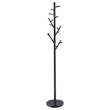 Clover 18 Hook Freestanding Metal Coat Rack Hat Hanger Black | King | Black | 900897