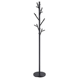 Clover 18 Hook Freestanding Metal Coat Rack Hat Hanger Black | King | Black | 900897