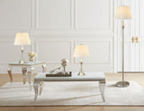 Griffin 3-piece Floor and Table Lamp Set Brushed Nickel | Silver | Brushed Nickel | 901235