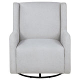 Serra Boucle Upholstered Swivel Glider Dove Grey | Grey | Dove Grey | 902454