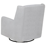 Serra Boucle Upholstered Swivel Glider Dove Grey | Grey | Dove Grey | 902454