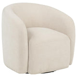 Gerley Chenille Upholstered Swivel Accent Chair Beige | Beige | 902473