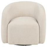 Gerley Chenille Upholstered Swivel Accent Chair Beige | Beige | 902473