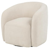 Gerley Chenille Upholstered Swivel Accent Chair Beige | Beige | 902473