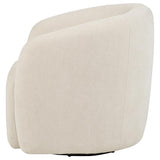 Gerley Chenille Upholstered Swivel Accent Chair Beige | Beige | 902473