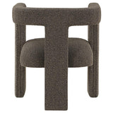 Petra Boucle Upholstered Accent Side Chair Chocolate Brown | Full | Brown | Chocolate Brown | 902880