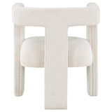 Petra Boucle Upholstered Accent Side Chair White | Full | White | 902881