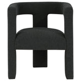 Petra Boucle Upholstered Accent Side Chair Black | Full | Black | 902882