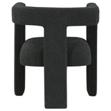 Petra Boucle Upholstered Accent Side Chair Black | Full | Black | 902882