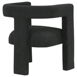 Petra Boucle Upholstered Accent Side Chair Black | Full | Black | 902882
