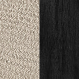Fitzroy Boucle Upholstered Accent Arm Chair Latte | King | Beige | Latte | 903095