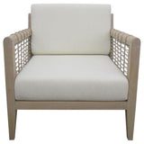 HP0426 Accent Chair White / Weathered Natural