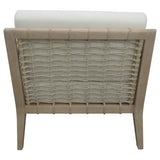 HP0426 Accent Chair White / Weathered Natural