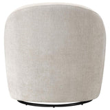 Leon Chenille Upholstered Swivel Accent Chair Beige | Full | Beige | Greige | 903411