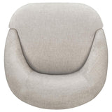 Leon Chenille Upholstered Swivel Accent Chair Beige | Full | Beige | Greige | 903411