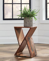 Lily Solid Reclaimed Wood Accent Side Table Natural | King | Multi | Natural | 910180
