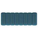 Summer Fabric Upholstered Tufted Accent Bench Peacock Blue | Full | Blue | Peacock Blue | 910293
