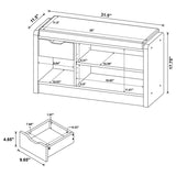 Arrington Storage Bench Black | Black | 910323
