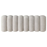 Summer Chenille Upholstered Channel Accent Bench Beige | Full | Beige | Greige | 910411