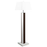 Elena 67-inch Square Tapered Mirrored Floor Lamp Brown | Brown | 920178