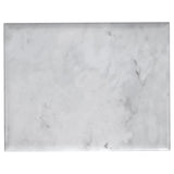 Baldwin Rectangular Marble Top Side Table White and Gold | Full | White | White Marble | 930091
