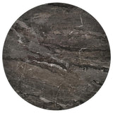 Barcelo Round Faux Marble Top Metal Side Table Grey | Grey | Grey Faux Marble | 930135