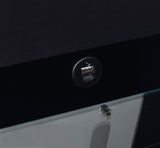 Danbury 3-drawer Makeup Vanity & Stool Set Black High Gloss | Black | Black High Gloss | 930209