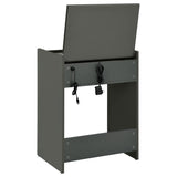 Danbury 3-drawer Makeup Vanity & Stool Set Grey High Gloss | Grey | Grey High Gloss | 930210
