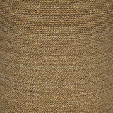 Halden Round Woven Seagrass Accent Side Table Light Brown | King | Brown | Light Brown | 930270