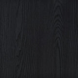 Clower Engineered Wood C-Shaped Sofa Side Table Black | Black | 930276