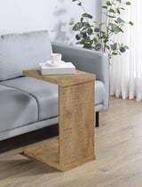 Clower Engineered Wood C-Shaped Sofa Side Table Mango | Brown | Mango | 930277