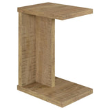 Clower Engineered Wood C-Shaped Sofa Side Table Mango | Brown | Mango | 930277