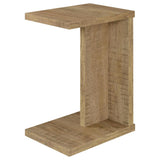 Clower Engineered Wood C-Shaped Sofa Side Table Mango | Brown | Mango | 930277