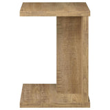 Clower Engineered Wood C-Shaped Sofa Side Table Mango | Brown | Mango | 930277