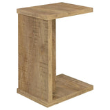 Clower Engineered Wood C-Shaped Sofa Side Table Mango | Brown | Mango | 930277